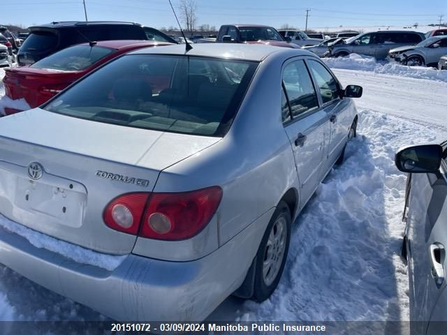 2006 Toyota Corolla Ce VIN: 2T1BR32E16C581239 Lot: 20151072