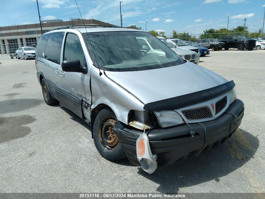 2003 Pontiac Montana Ext VIN: 1GMDX03E53D288417 Lot: 20151116