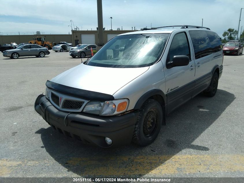 2003 Pontiac Montana Ext VIN: 1GMDX03E53D288417 Lot: 20151116