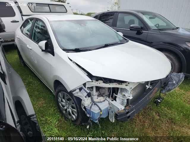 2017 Toyota Corolla Se VIN: 2T1BURHE4HC945780 Lot: 20151140