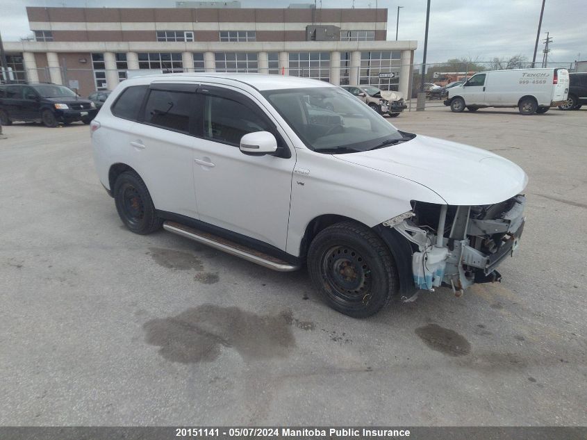 2014 Mitsubishi Outlander Se VIN: JA4JZ3AX2EZ603827 Lot: 20151141