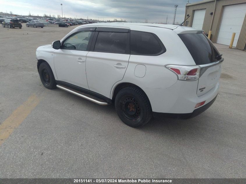 2014 Mitsubishi Outlander Se VIN: JA4JZ3AX2EZ603827 Lot: 20151141