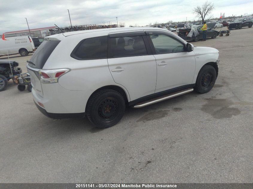 2014 Mitsubishi Outlander Se VIN: JA4JZ3AX2EZ603827 Lot: 20151141