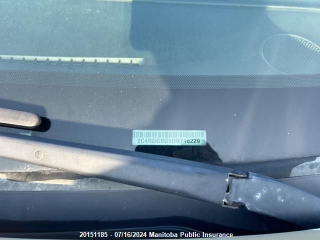 2013 Dodge Grand Caravan Sxt VIN: 2C4RDGBG9DR746229 Lot: 20151185