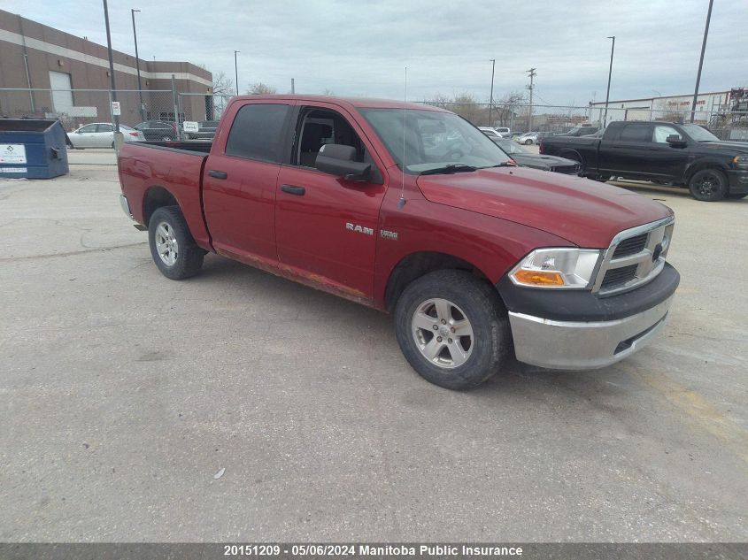 2010 Dodge Ram 1500 Slt Crew Cab VIN: 1D7RV1CT5AS229550 Lot: 20151209