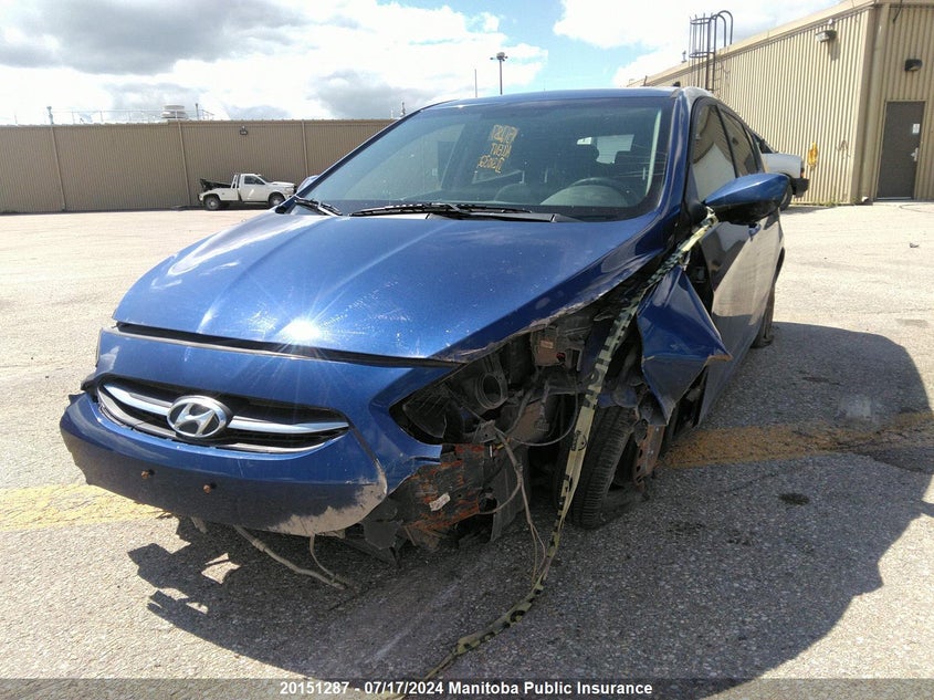 2017 Hyundai Accent L VIN: KMHCT5AE9HU310322 Lot: 20151287