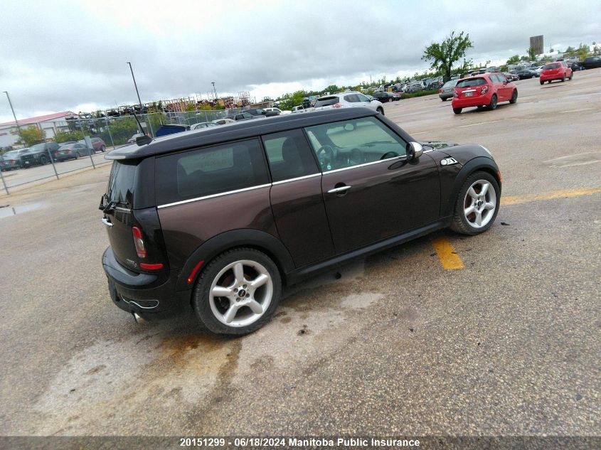 2009 Mini Cooper S Clubman VIN: WMWMM33579TP90193 Lot: 20151299