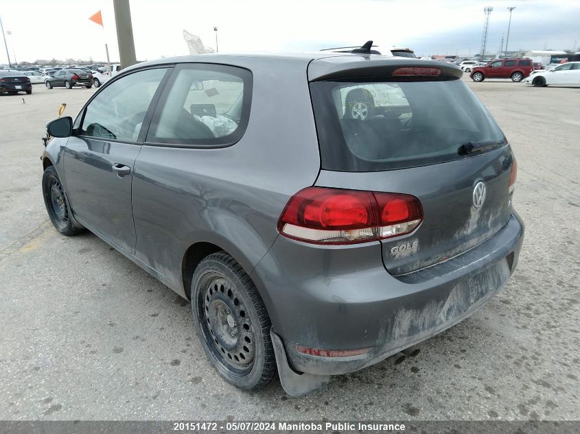 2010 Volkswagen Golf 2.5 VIN: WVWBA7AJ7AW247293 Lot: 20151472