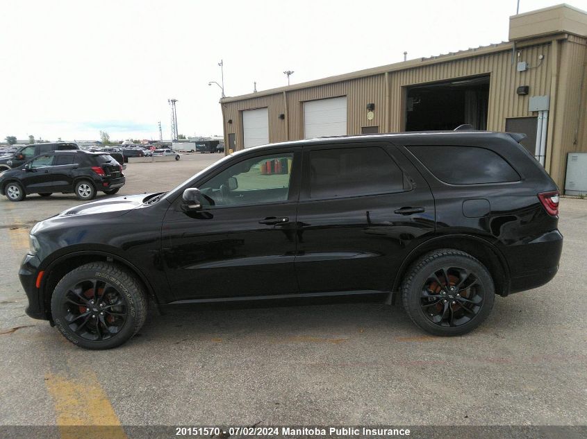 2021 Dodge Durango Gt VIN: 1C4RDJDG3MC610097 Lot: 20151570