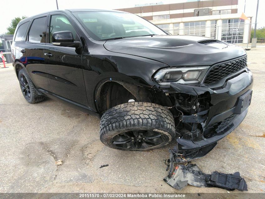 2021 Dodge Durango Gt VIN: 1C4RDJDG3MC610097 Lot: 20151570