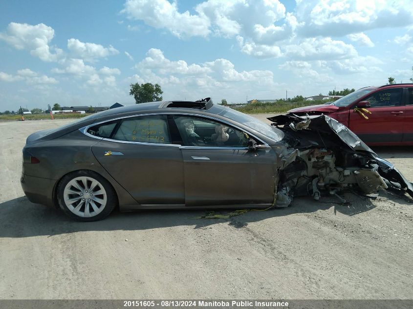 2016 Tesla Model S 75D VIN: 5YJSA1E2XGF156743 Lot: 20151605