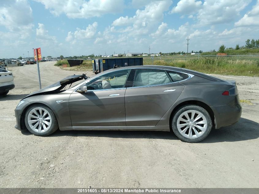 2016 Tesla Model S 75D VIN: 5YJSA1E2XGF156743 Lot: 20151605