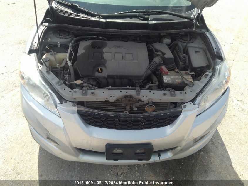 2012 Toyota Matrix VIN: 2T1KU4EE9CC858764 Lot: 20151609