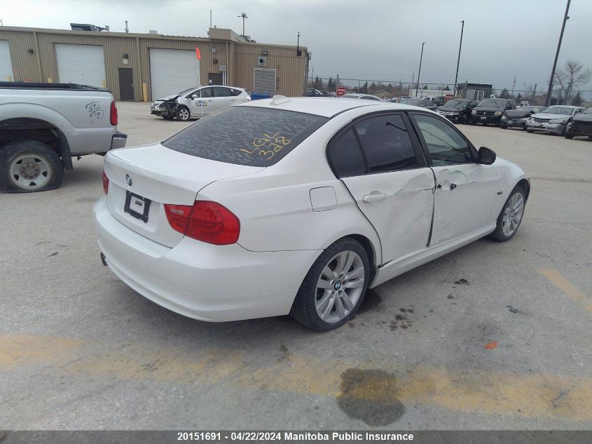 2011 BMW 323I VIN: WBAPG7C54BA937096 Lot: 39241501