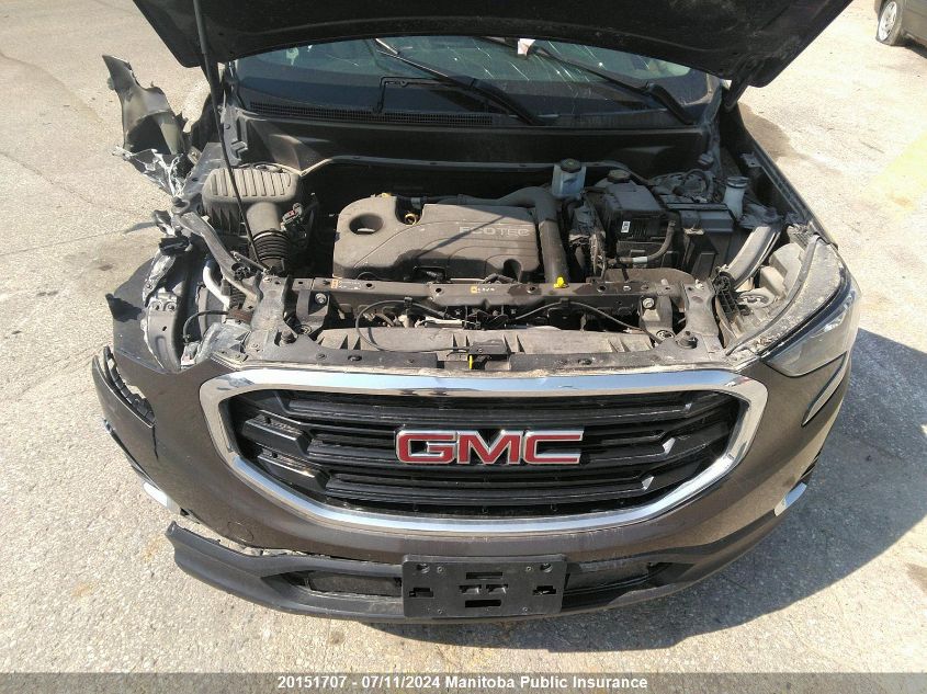 2019 GMC Terrain Sle VIN: 3GKALMEV7KL187092 Lot: 20151707