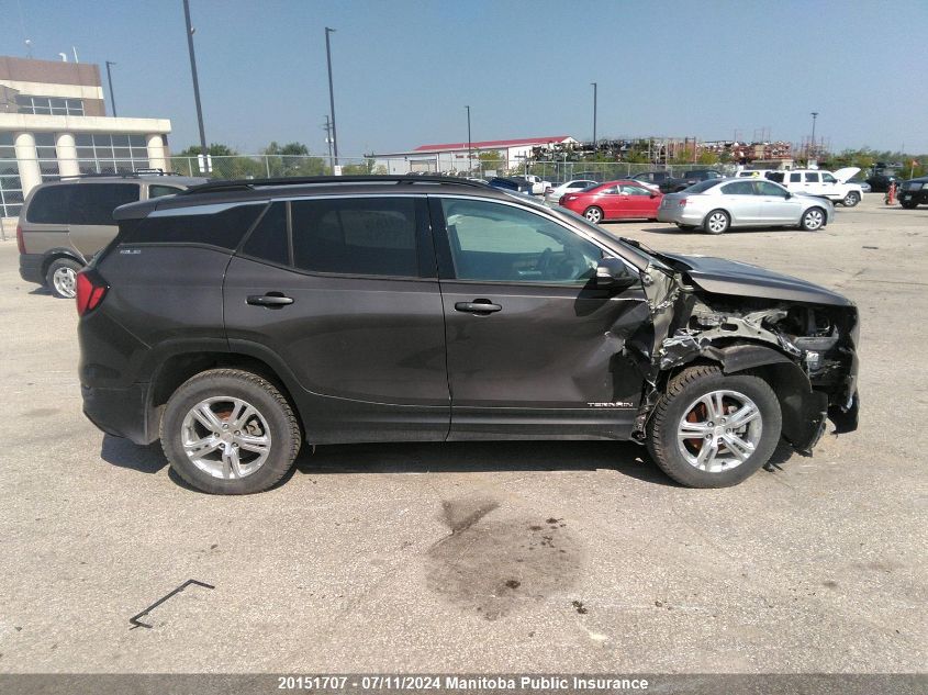 2019 GMC Terrain Sle VIN: 3GKALMEV7KL187092 Lot: 20151707