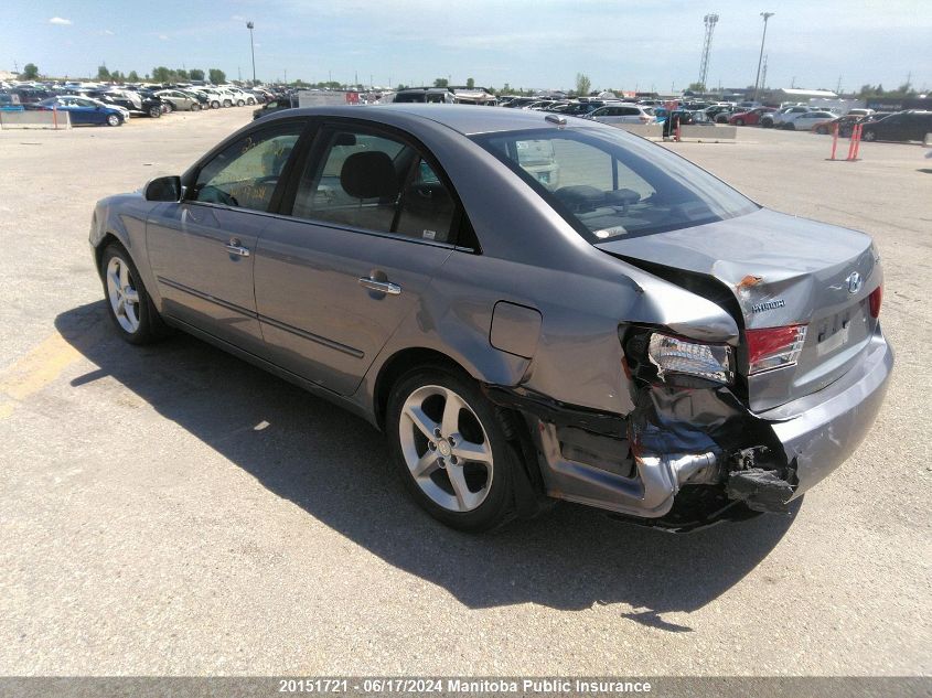 2008 Hyundai Sonata Gl VIN: 5NPET46C08H393096 Lot: 20151721