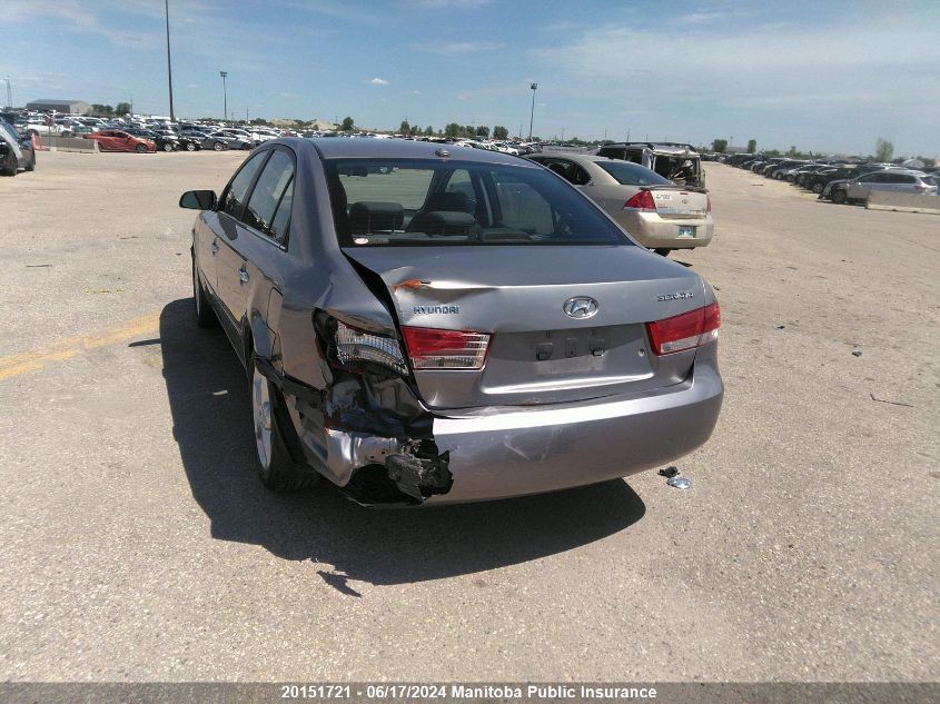 2008 Hyundai Sonata Gl VIN: 5NPET46C08H393096 Lot: 20151721