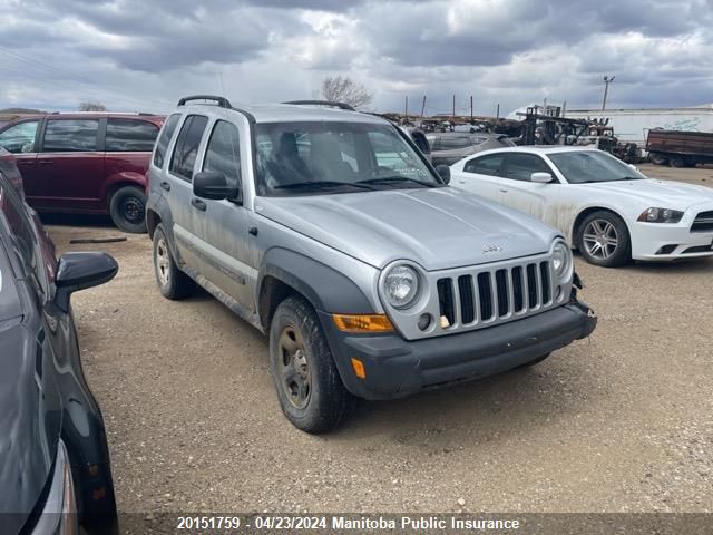 2006 Jeep Liberty Sport VIN: 1J4GL48K76W281667 Lot: 20151759