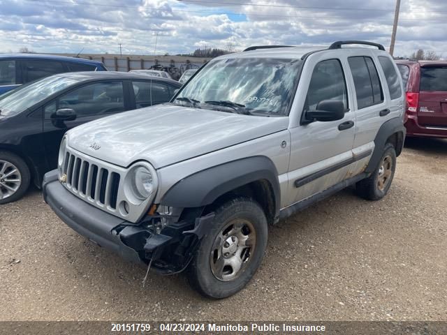 2006 Jeep Liberty Sport VIN: 1J4GL48K76W281667 Lot: 20151759