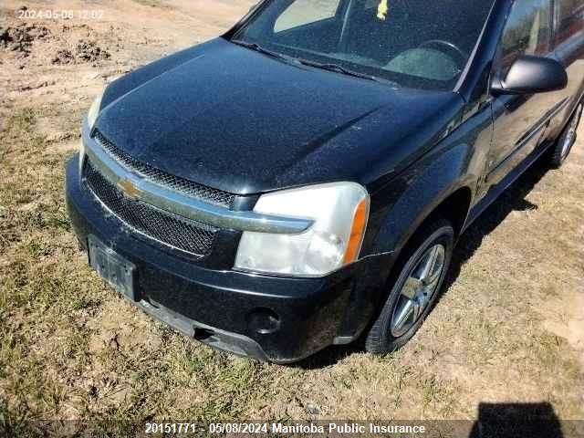 2008 Chevrolet Equinox Ls V6 VIN: 2CNDL13F486346159 Lot: 20151771