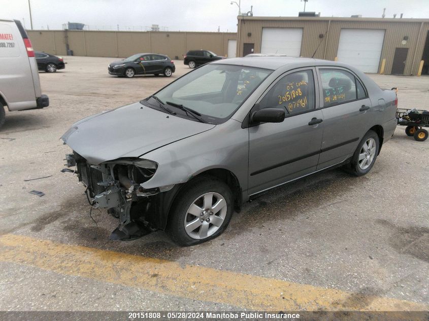 2003 Toyota Corolla Ce VIN: 2T1BR32EX3C769611 Lot: 20151808