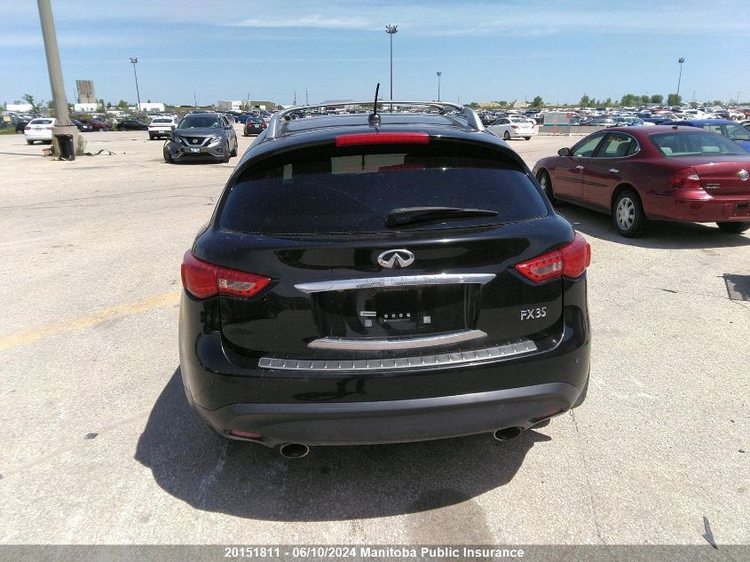 2009 Infiniti Fx35 VIN: JNRAS18W59M159485 Lot: 20151811