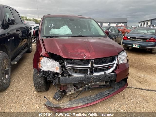 2019 Dodge Grand Caravan Crew VIN: 2C4RDGDG7KR669919 Lot: 20151894