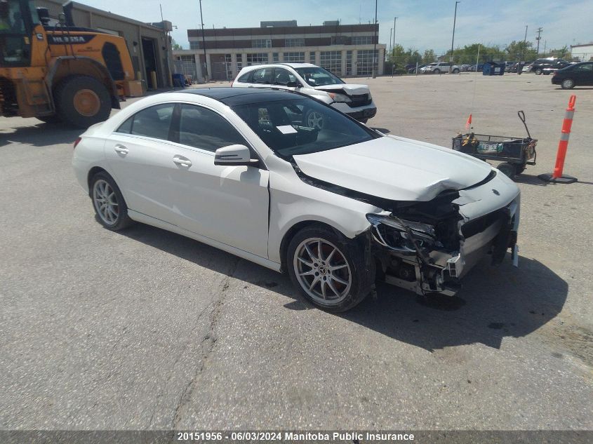 2018 Mercedes Benz Cla250 4Matic VIN: WDDSJ4GB6JN558207 Lot: 20151956