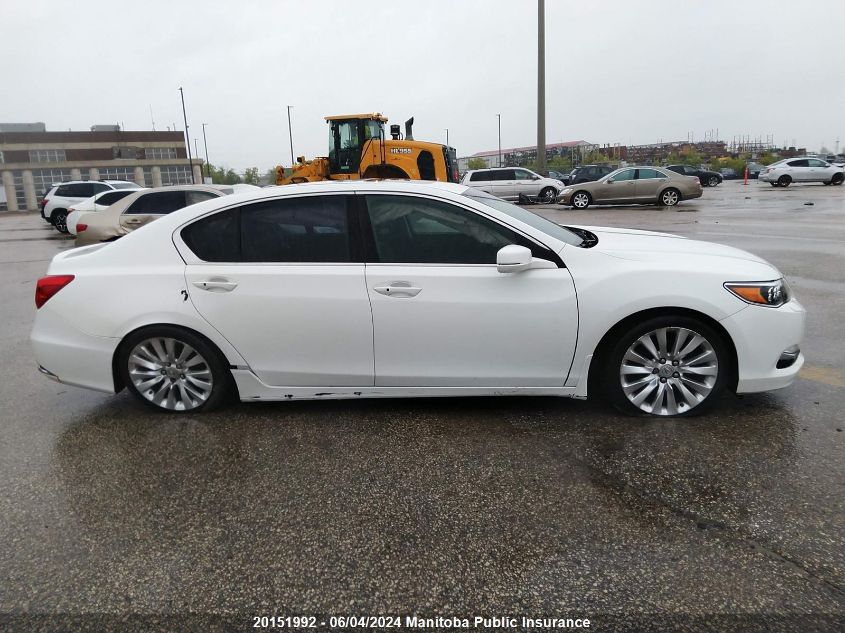 2015 Acura Rlx VIN: JH4KC1F9XFC800015 Lot: 20151992