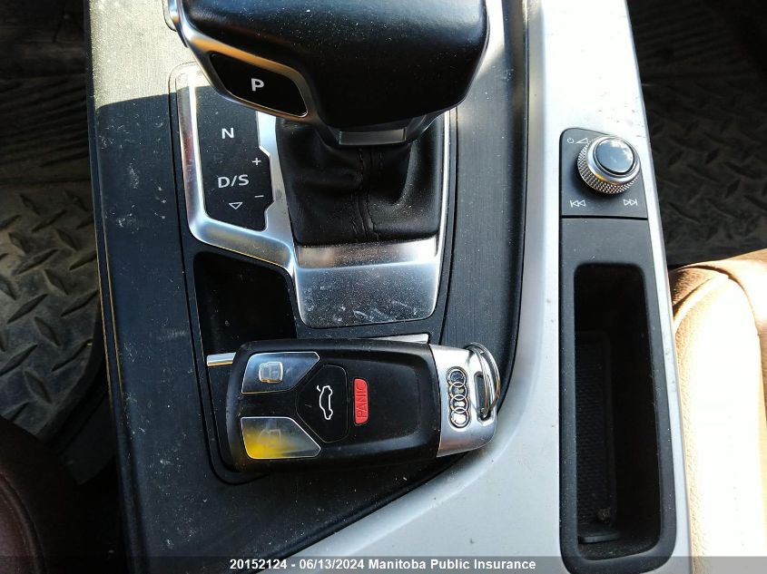 2017 Audi A4 2.0T Quattro VIN: WAUANAF49HN015758 Lot: 20152124