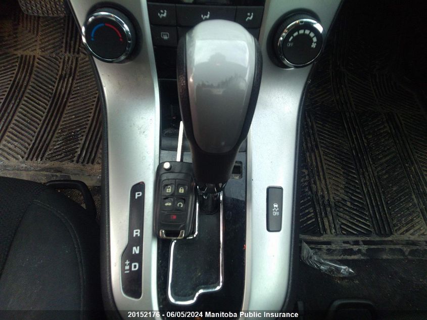 2016 Chevrolet Cruze Lt Turbo VIN: 1G1PE5SB1G7105796 Lot: 20152176