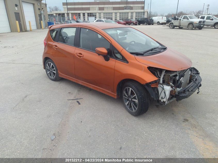 2018 Nissan Versa Note Sr VIN: 3N1CE2CP0JL357477 Lot: 39241610