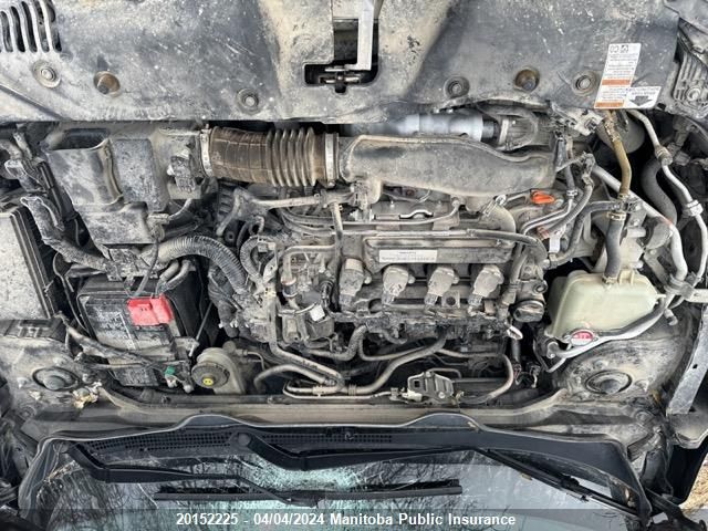 2019 Honda Civic Touring VIN: 2HGFC1F90KH100564 Lot: 20152225