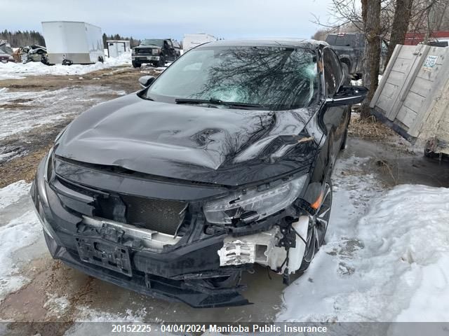 2019 Honda Civic Touring VIN: 2HGFC1F90KH100564 Lot: 20152225