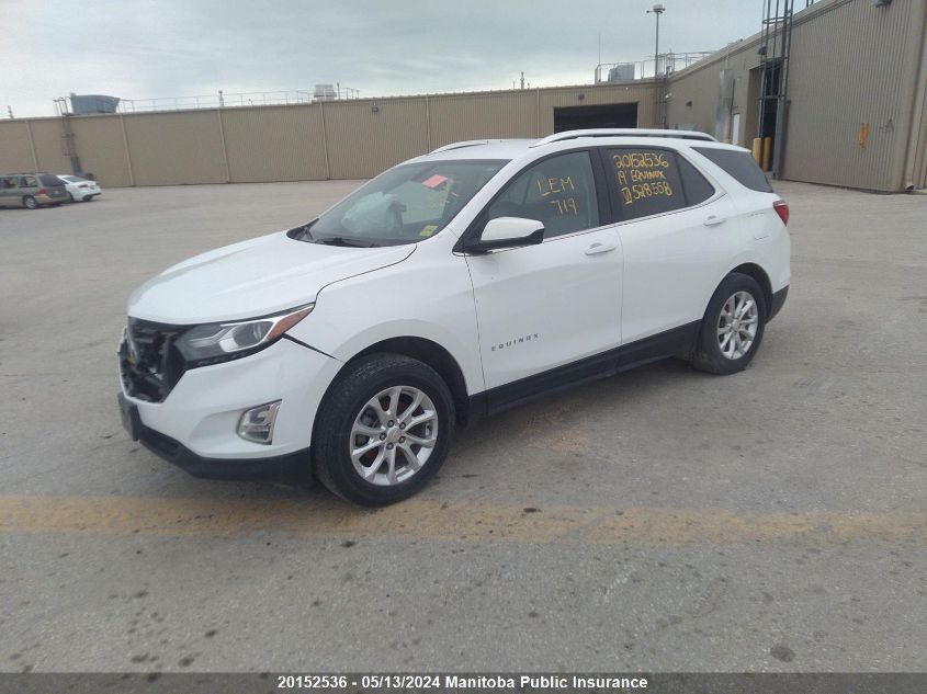 2019 Chevrolet Equinox Lt VIN: 3GNAXWEU2KS528558 Lot: 20152536