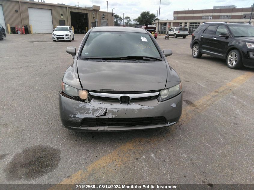 2007 Honda Civic Lx VIN: 2HGFA16517H106786 Lot: 20152566