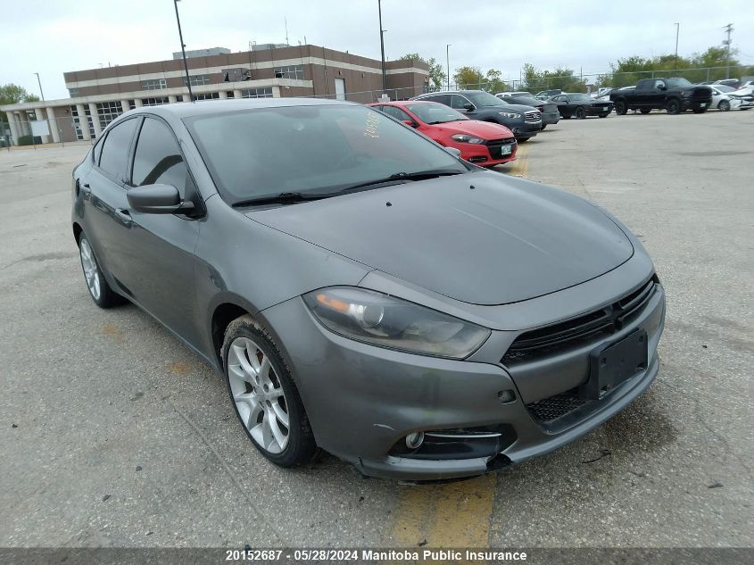 2013 Dodge Dart Sxt VIN: 1C3CDFBAXDD290888 Lot: 20152687