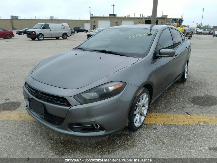 2013 Dodge Dart Sxt VIN: 1C3CDFBAXDD290888 Lot: 20152687