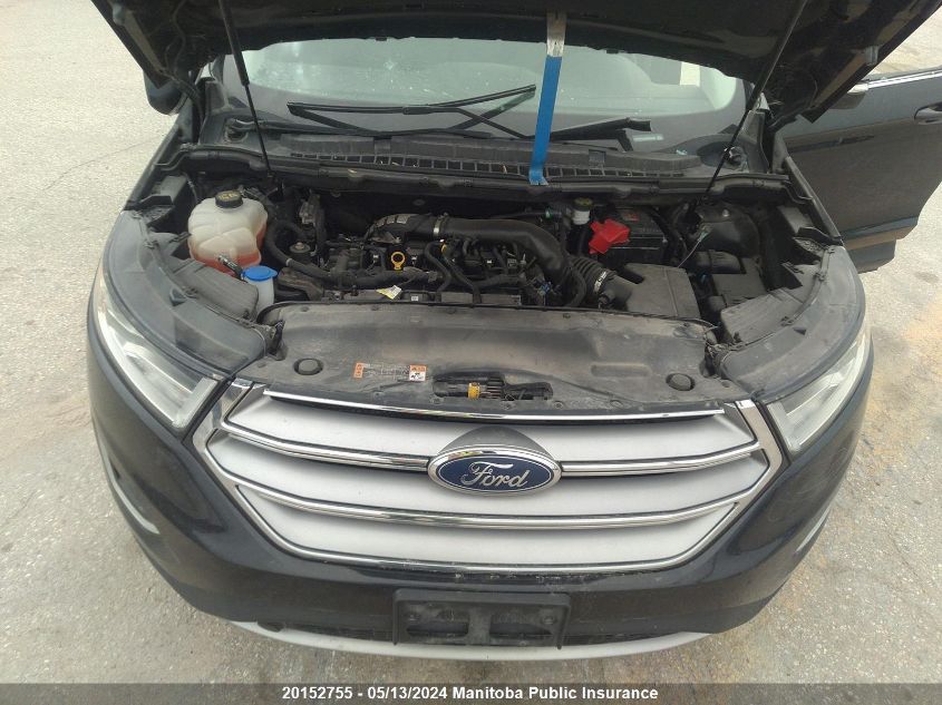 2017 Ford Edge Sel VIN: 2FMPK4J99HBC23866 Lot: 20152755