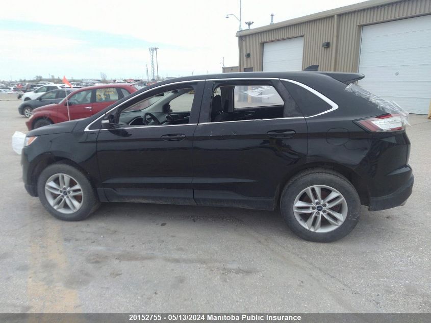 2017 Ford Edge Sel VIN: 2FMPK4J99HBC23866 Lot: 20152755