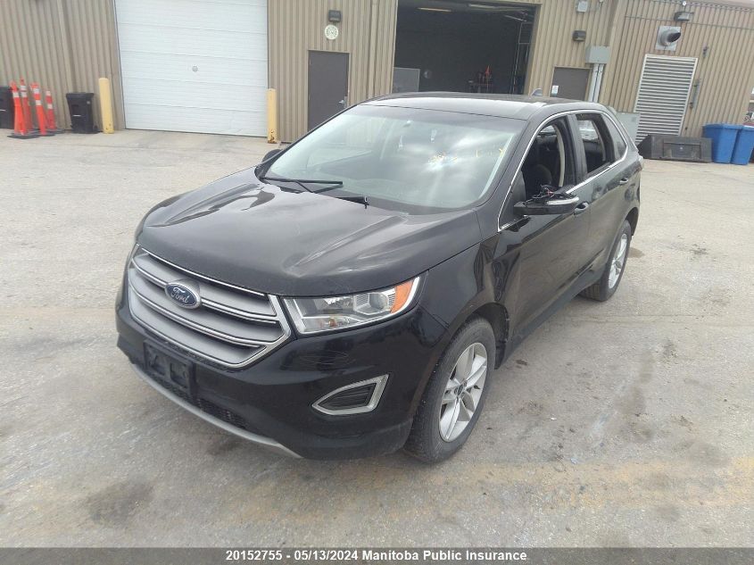 2017 Ford Edge Sel VIN: 2FMPK4J99HBC23866 Lot: 20152755