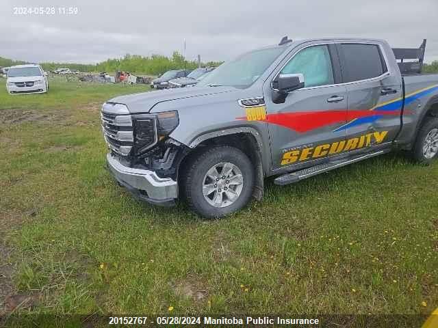 2023 GMC Sierra 1500 Sle Crew Cab VIN: 3GTUUBED2PG334789 Lot: 20152767