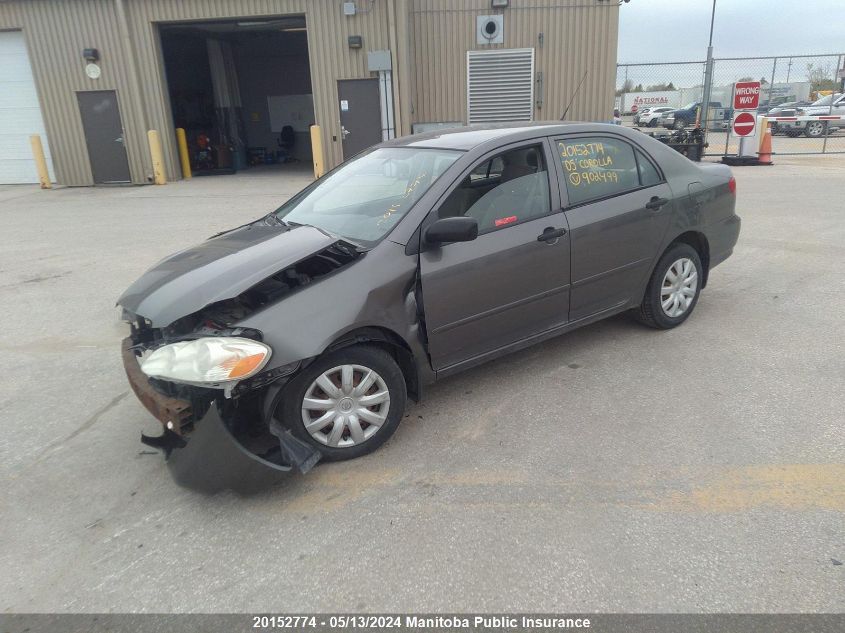 2005 Toyota Corolla Ce VIN: 2T1BR32E35C902499 Lot: 20152774