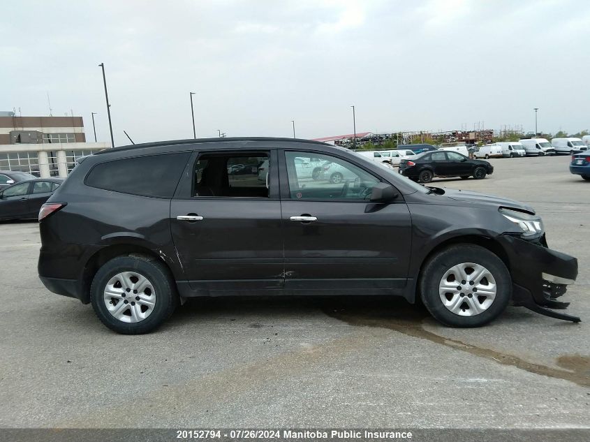 2015 Chevrolet Traverse Ls VIN: 1GNKVFKD3FJ183062 Lot: 20152794