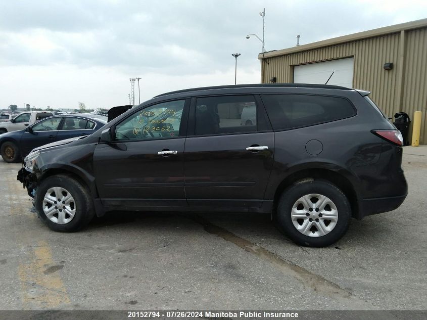 2015 Chevrolet Traverse Ls VIN: 1GNKVFKD3FJ183062 Lot: 20152794