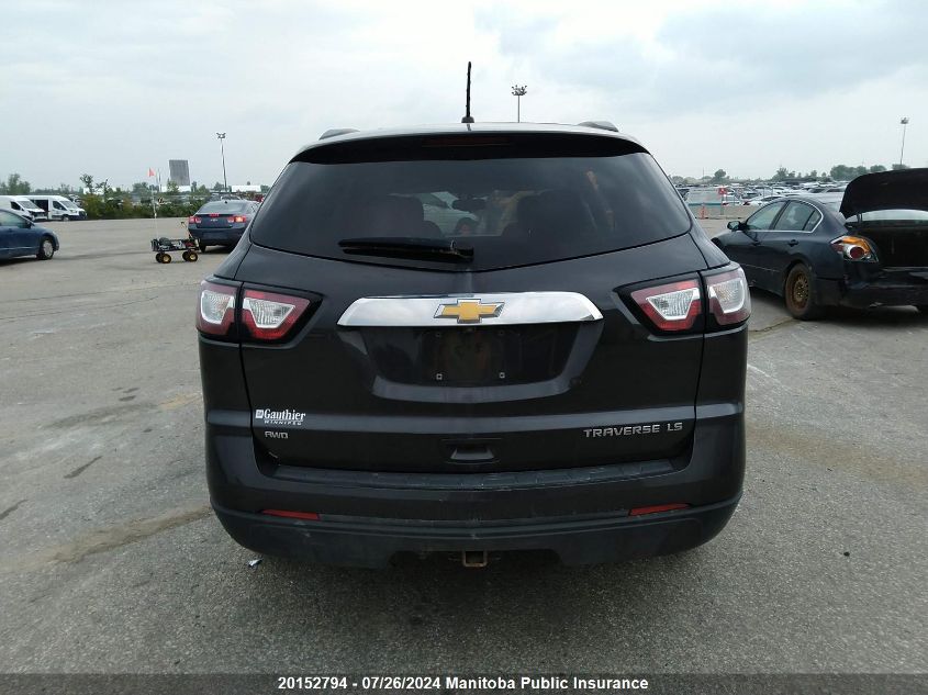 2015 Chevrolet Traverse Ls VIN: 1GNKVFKD3FJ183062 Lot: 20152794