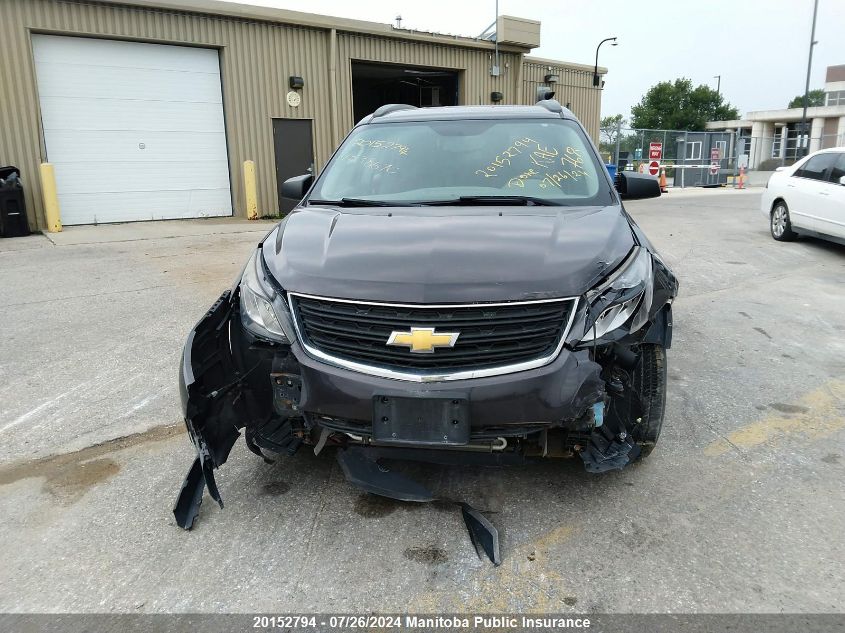 2015 Chevrolet Traverse Ls VIN: 1GNKVFKD3FJ183062 Lot: 20152794