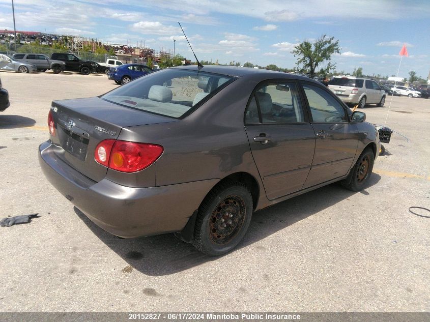 2004 Toyota Corolla Le VIN: 2T1BR32E84C780298 Lot: 20152827