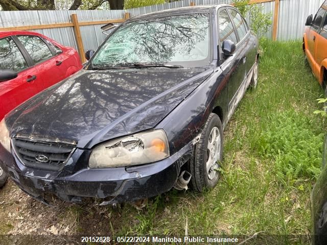 2005 Hyundai Elantra Gl VIN: KMHDM45D85U998757 Lot: 20152828